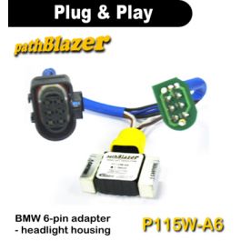 Motorcycle Headlight Modulator P115W-A6 Can-Bus Compatible With Plug n Play Programming Easy Install Kisan Electronics 5559065573 No-cut pathBlazer By Kisan Designed For Your Bike with Daylight Sensor